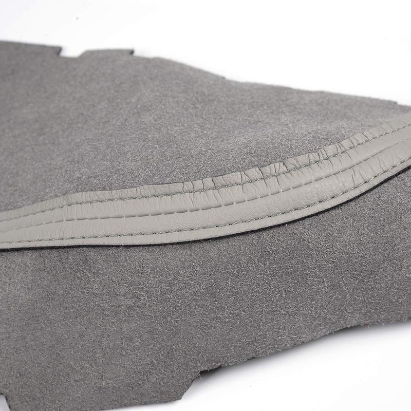 DSkoiph غطاء مسند الذراع من الجلد الصناعي مناسب لهوندا بايلوت 09-13 (غطاء مسند الذراع للوحة باب أمامي، رمادي) - Image 4